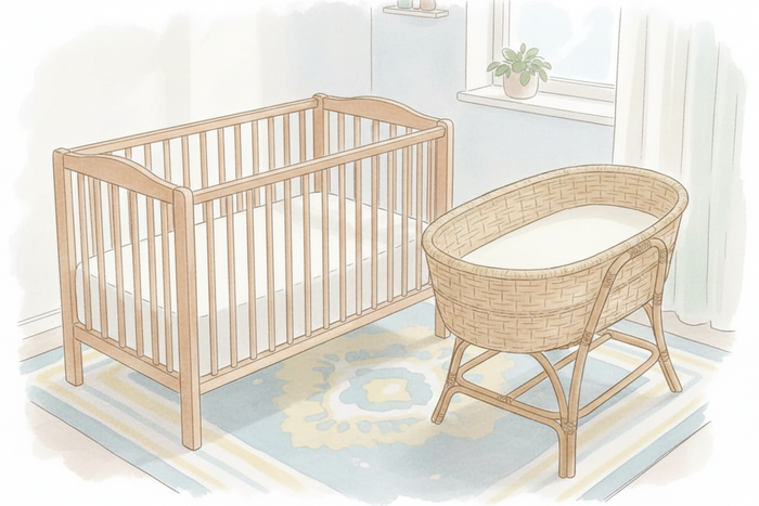 How to Transition from Bassinet to Crib