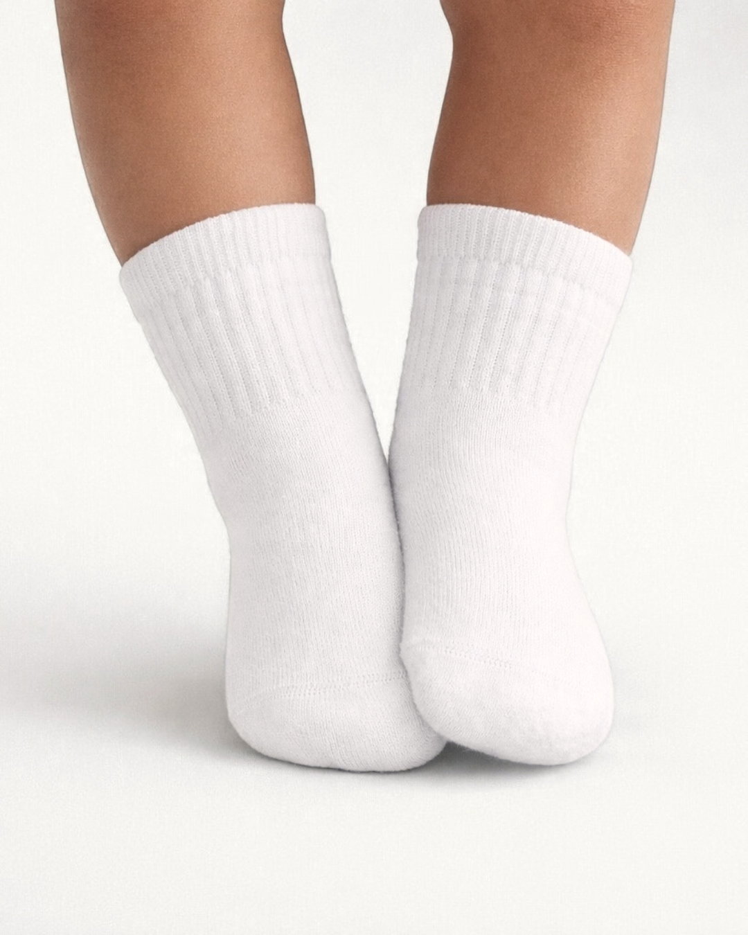 Newborn Gripper Crew Socks 4-Pack (0-3 Months)