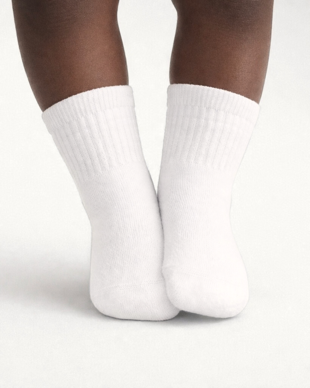 Newborn Gripper Crew Socks 4-Pack (0-3 Months)