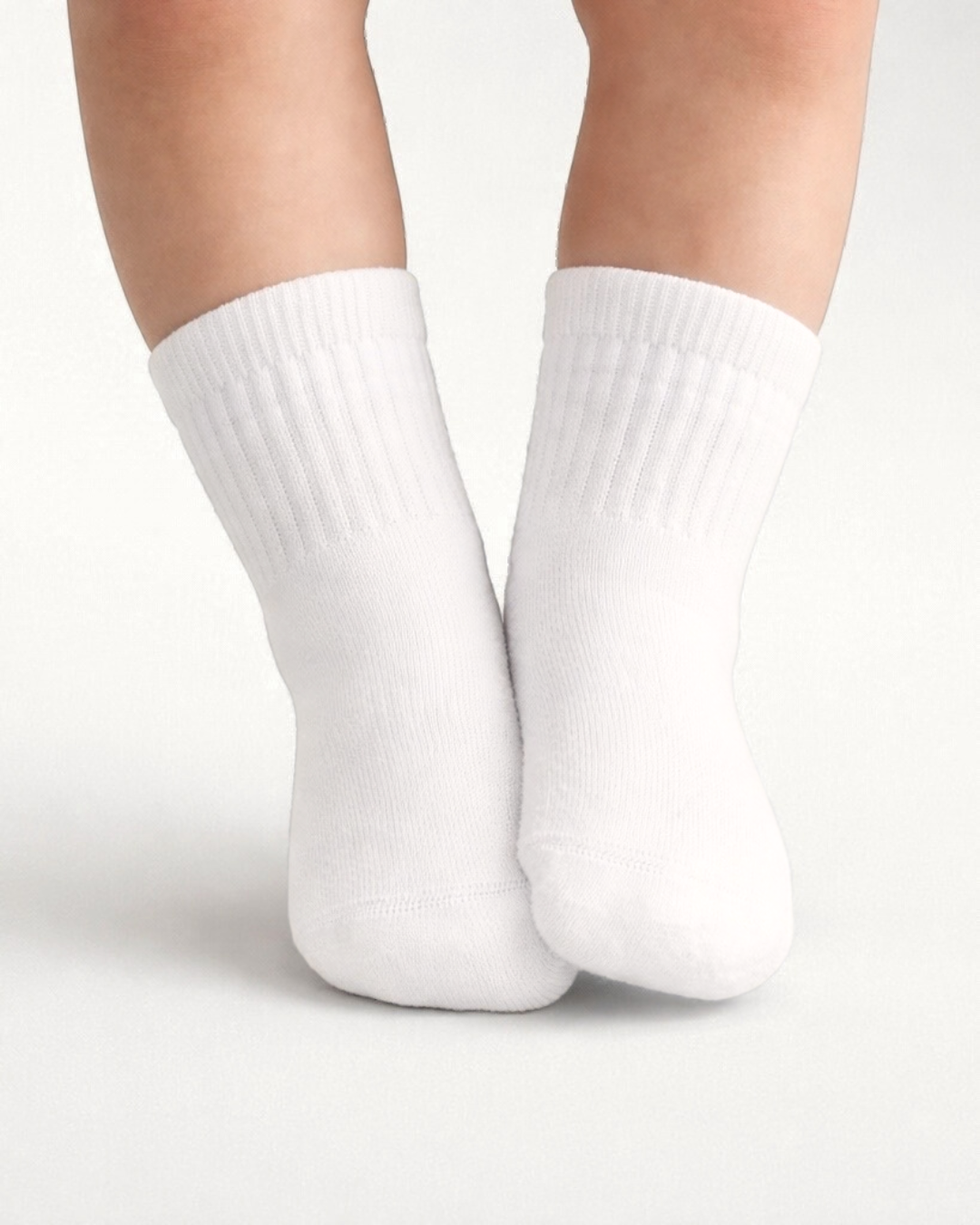 Newborn Gripper Crew Socks 4-Pack (0-3 Months)