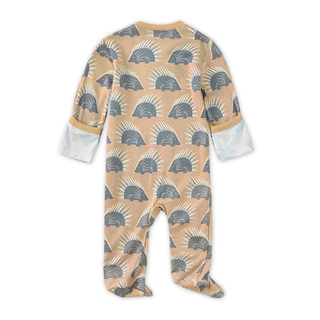 Bamboo Blend Zip Footie