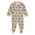 Bamboo Blend Zip Footie