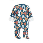 Bamboo Blend Zip Footie