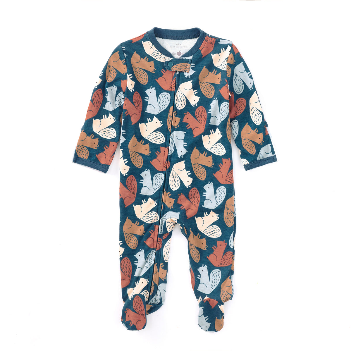 Bamboo Blend Zip Footie
