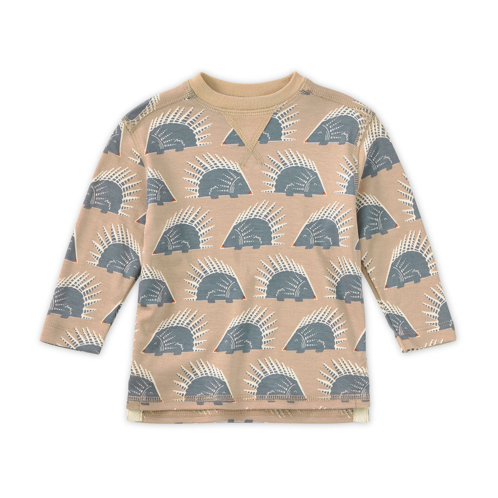 Bamboo Blend Crewneck Long Sleeve Shirt