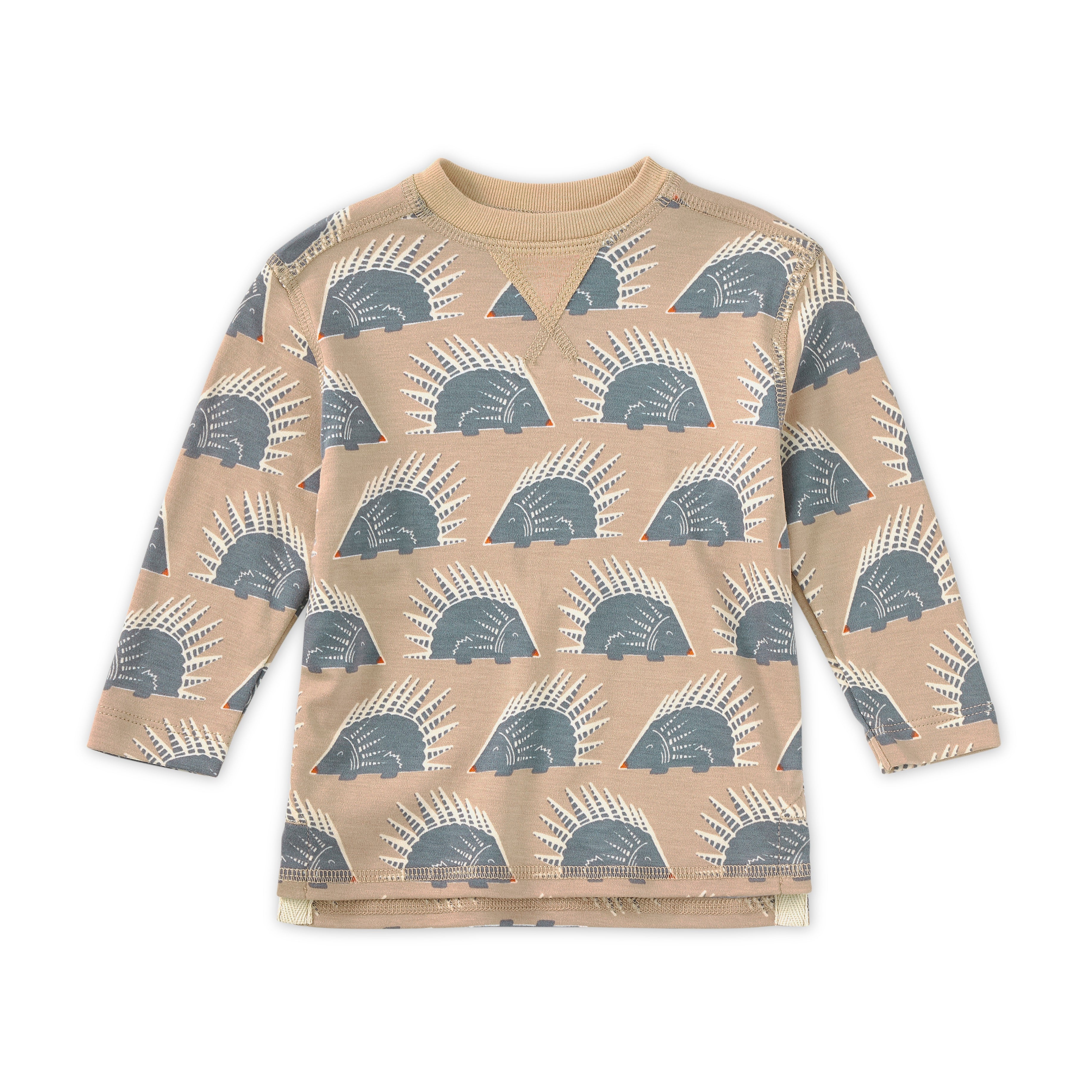 Bamboo Blend Crewneck Long Sleeve Shirt