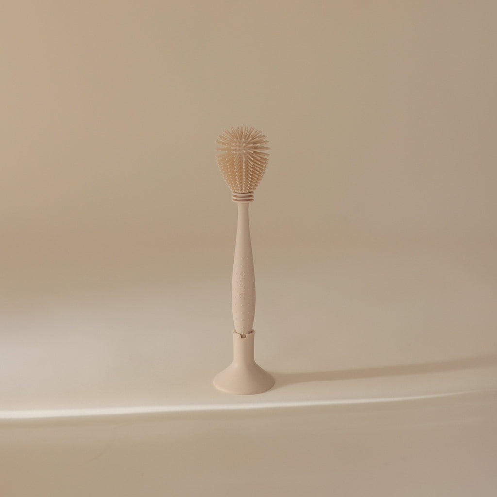 Silicone Baby Bottle Brush - Mushie