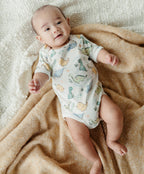 Onesie/Bodysuit - Short Sleeve - Dino