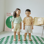 BabyRabbit Button Shorts — Toddler Cotton Pajamas & Loungewear Set (12M–5T)