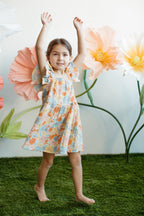 Muslin Flutter Strap Dress