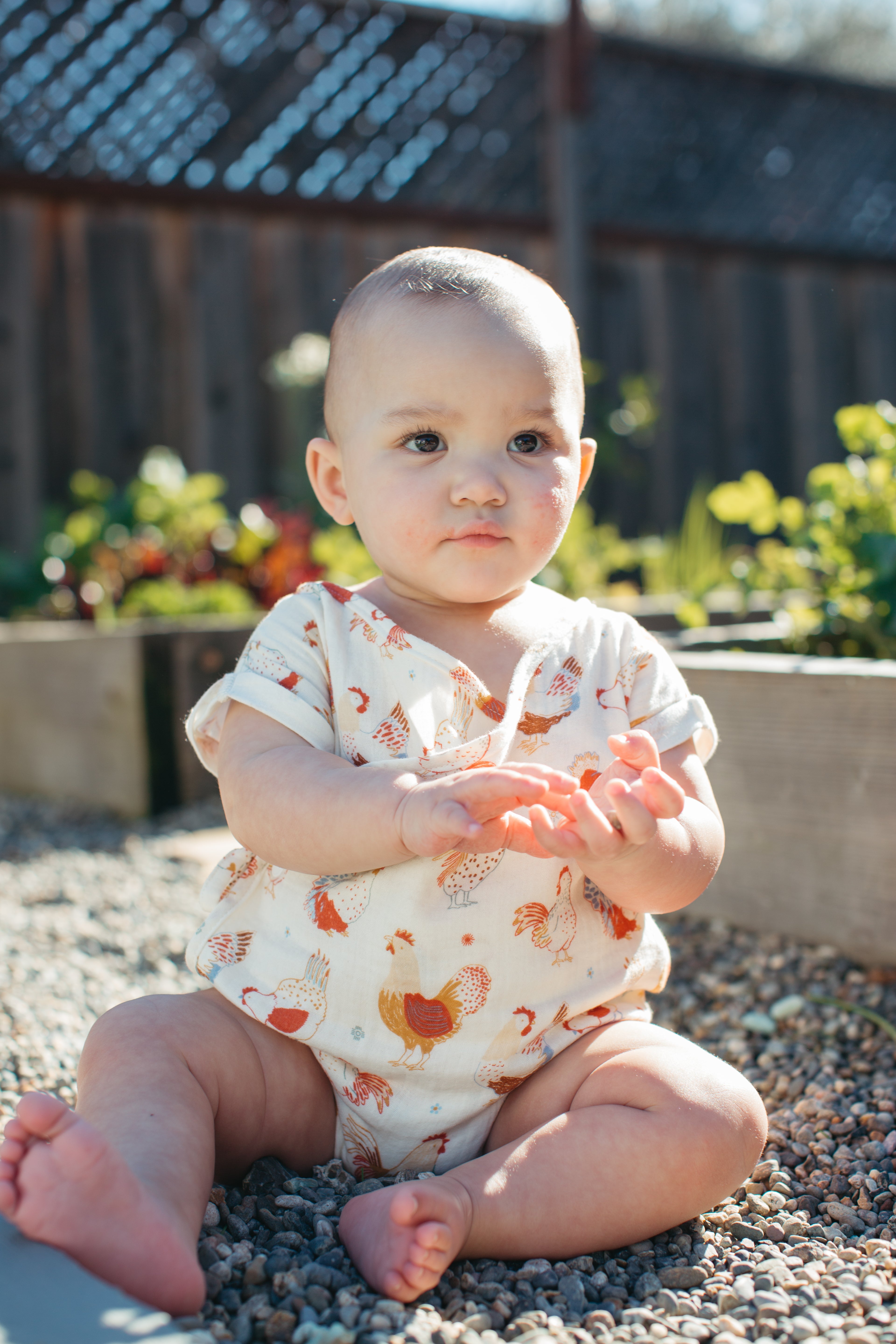 Muslin Wrap-Front Bubble
