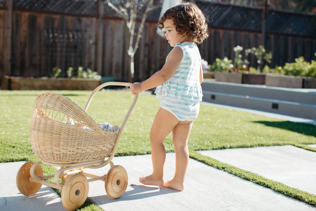 Bamboo Blend Skirted Romper