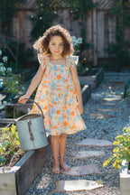 Muslin Flutter Strap Dress