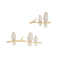 Decoración de pared Perch - Juego de 2 piezas