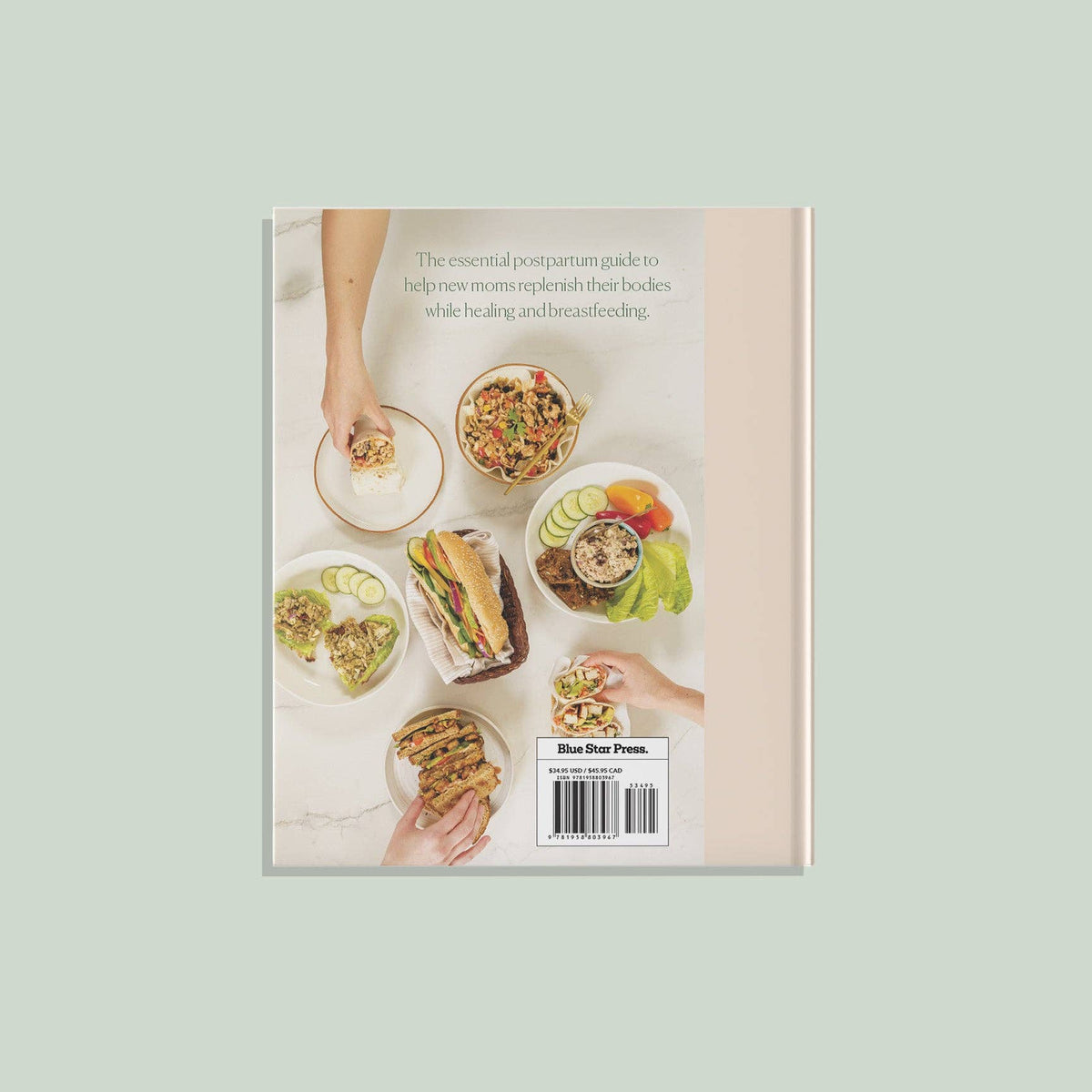 El libro de cocina sobre nutrición posparto (nueva mamá, baby shower)