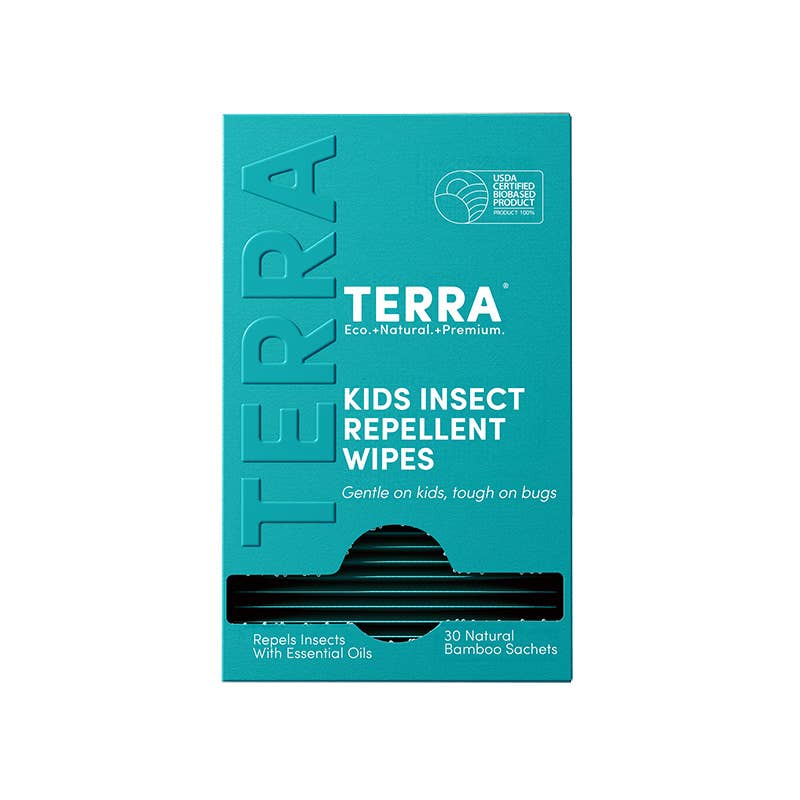 Citronella & Lemongrass Insect Repellent Bamboo Wipes,30 Ct.