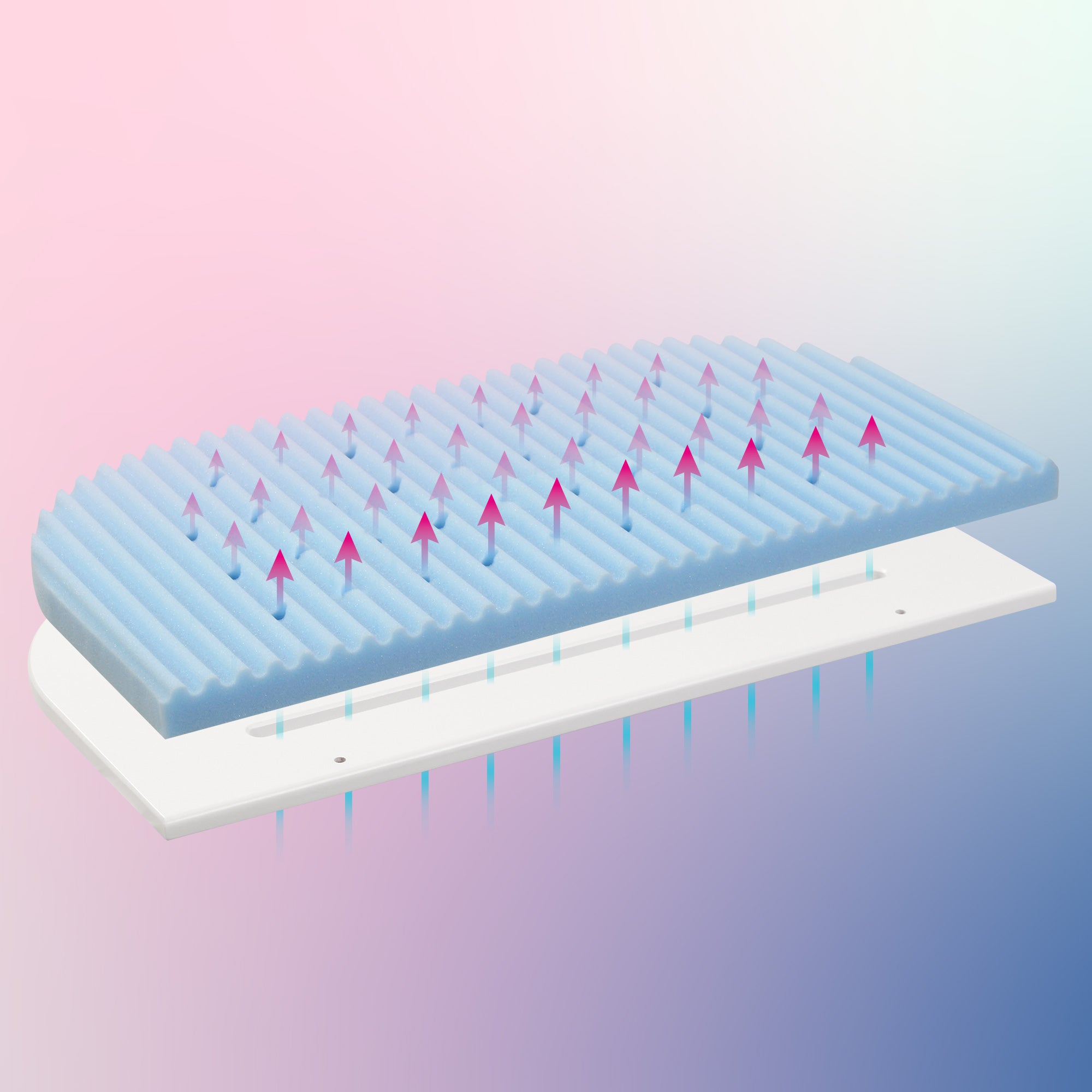 Relief Wave Mattress Pad