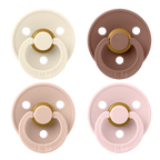 BIBS Colour Pacifiers, 4-Pack, Size 1