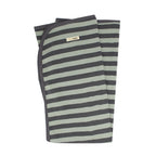 Gray/Seafoam Stripe | Organic Blanket
