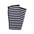 Navy/Light Gray Stripe | Organic Blanket