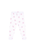 Pink Stars Print Pajama