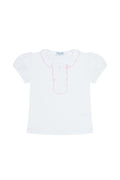 Ruffle Short Sleeve Tee