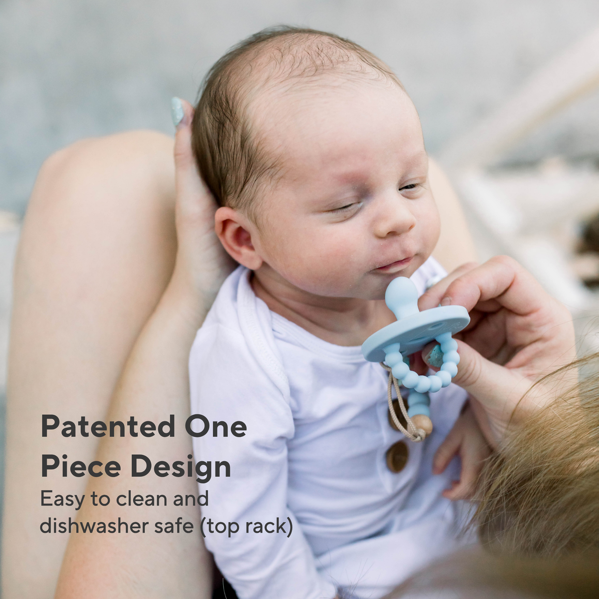 Cutie PAT Slant (0-6m) Pacifier + Teether