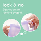 Olababy Silicone Tumbler with Straw for Big-Kid Drinks (11oz)