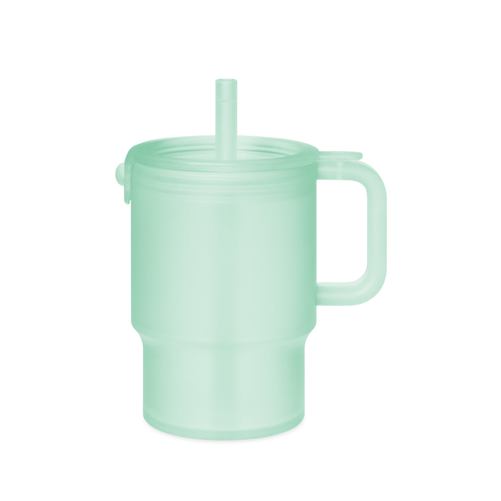 Olababy Silicone Tumbler with Straw for Big-Kid Drinks (11oz)
