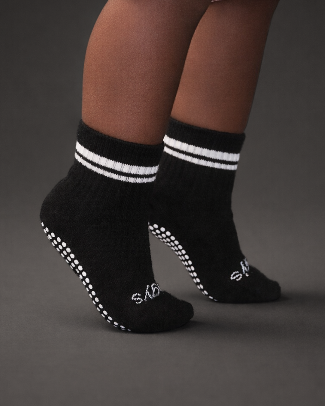 Toddler Gripper Crew Socks 4-Pack (12-24 Months)