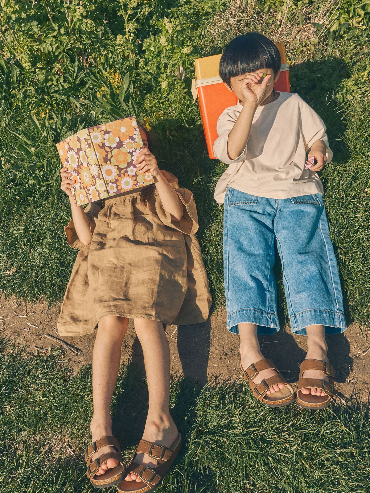 Jeans de pierna recta para niños