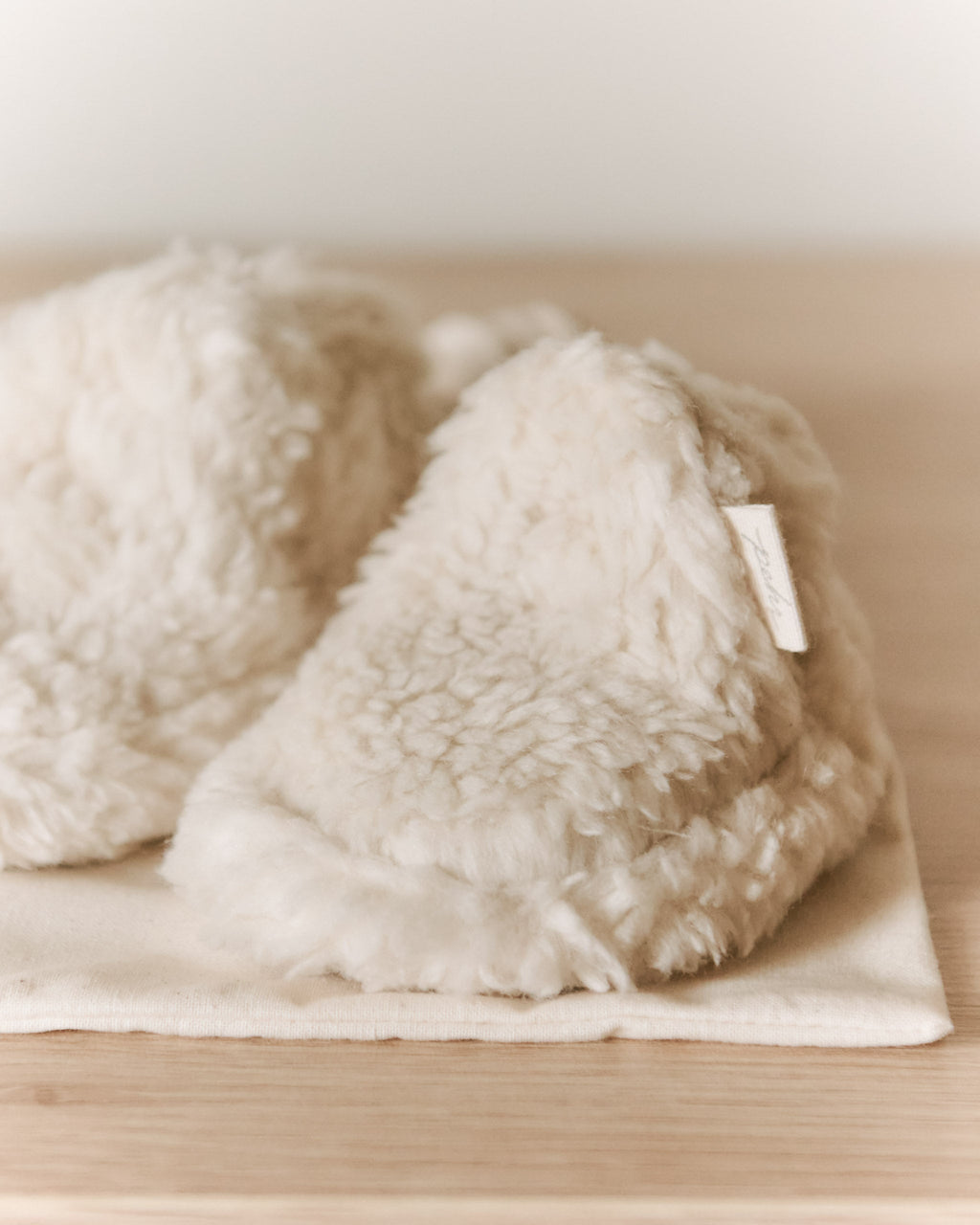 Sherpa Bootie — Natural