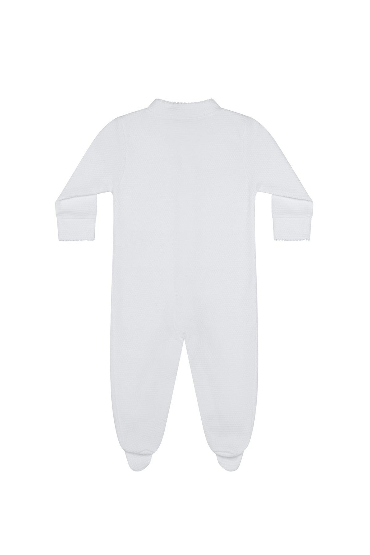 White Bubble Baby Footie
