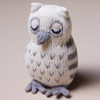 Baby Rattle Toy - Owl Rattle (Handmade)