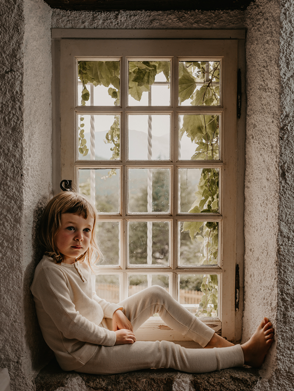 Leggings de Waffle para Niños