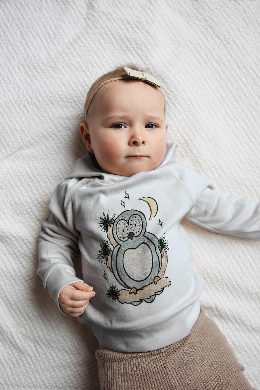 Owl Hoo? Graphic | Kids' Organic Raglan Hoodie