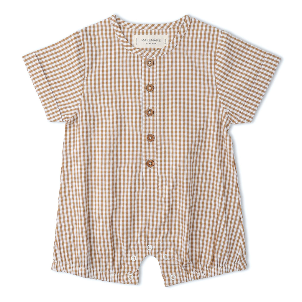 Organic Short Bubble Romper