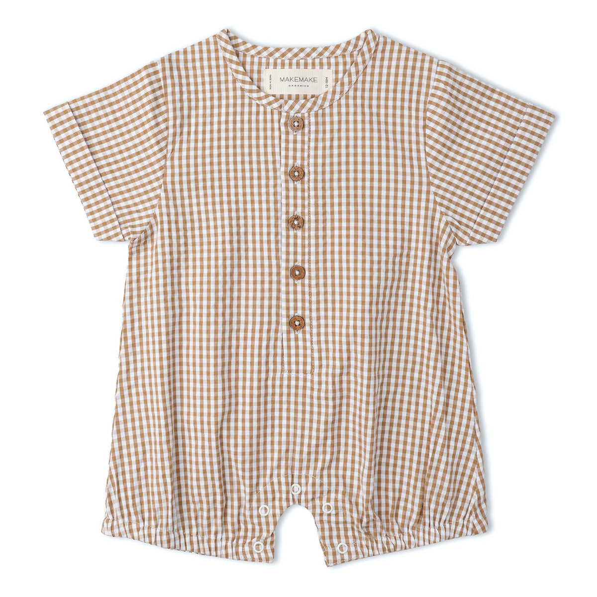 Organic Short Bubble Romper