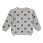 Organic Fleece Sweatshirt - Woodland Bear