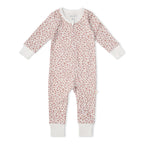 Organic 2-Way Zip Romper - Wild Petal