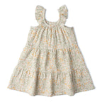 Organic Ruffle Tiered Dress - Bloomfield