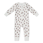 Organic 2-Way Zip Romper - Loom