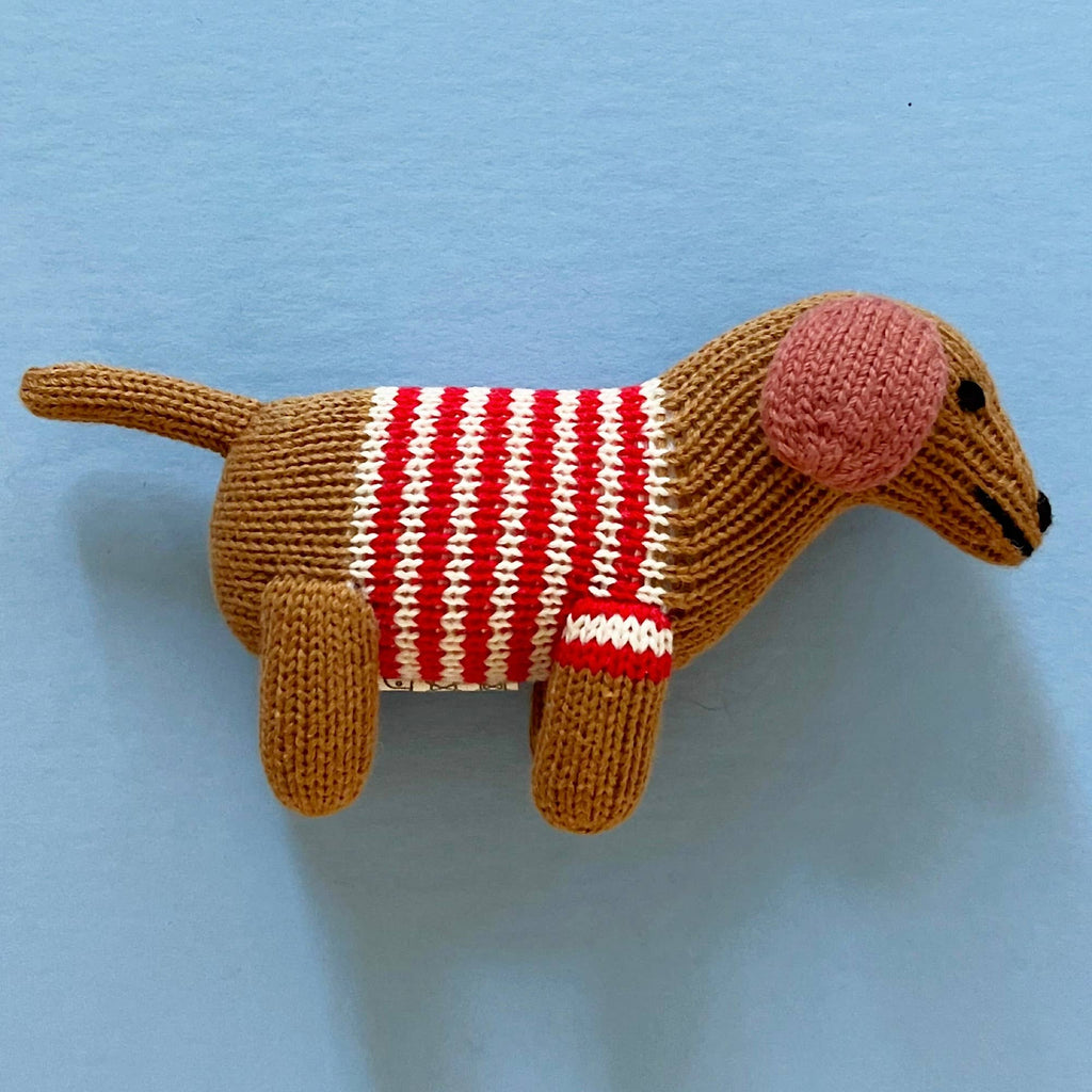 Dog Rattle for Babies (Handmade)