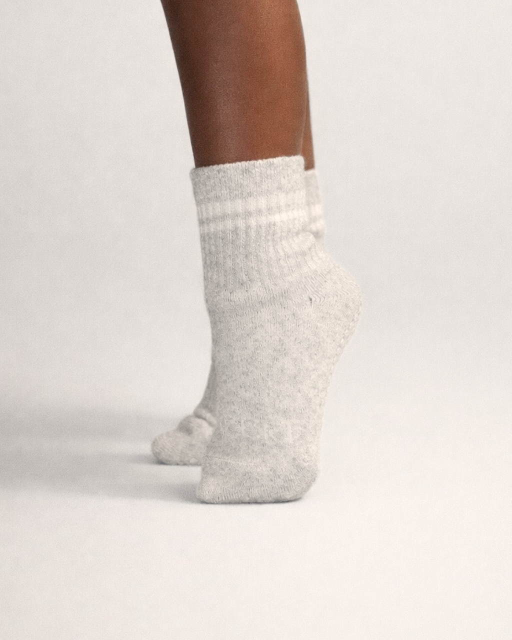 Toddler Gripper Crew Socks 4-Pack (2-3T)