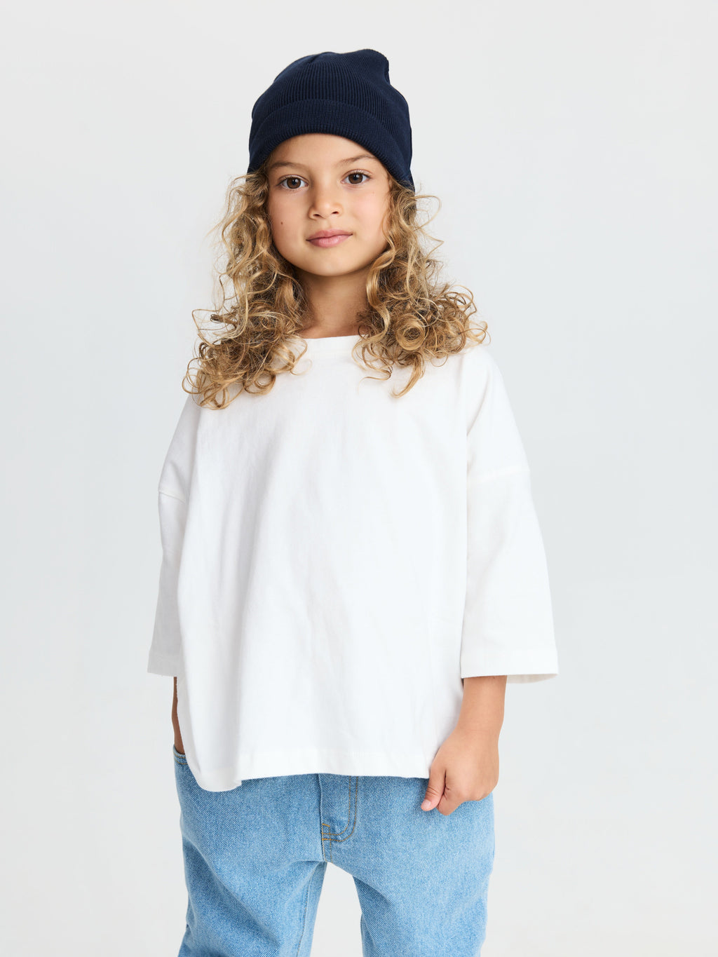 La camiseta extragrande para niños