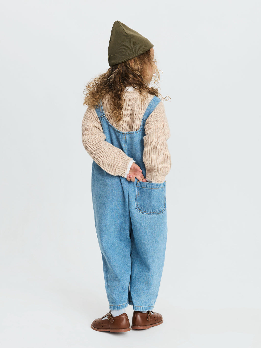 Peto vaquero oversize para niños