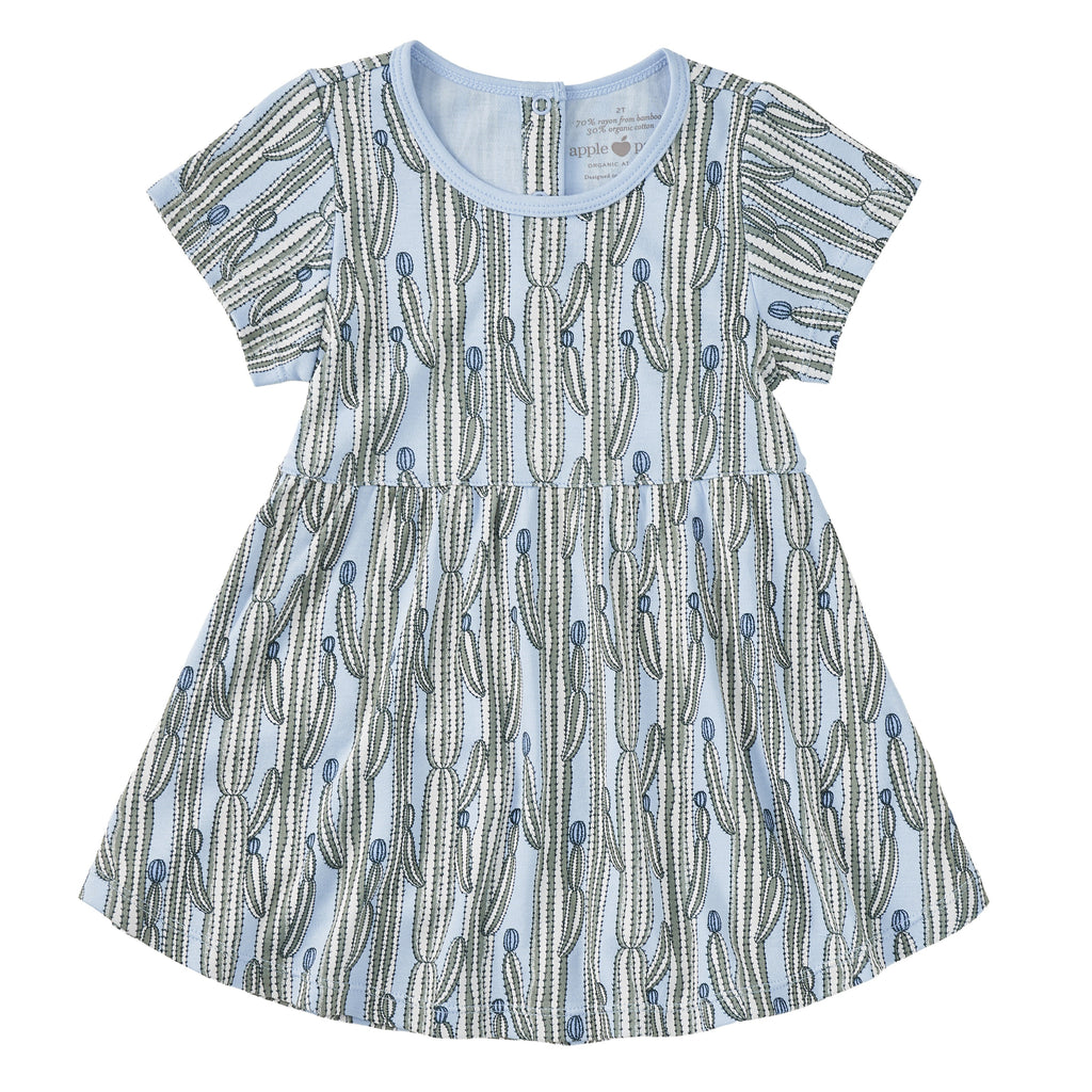 Vestido estilo camiseta Bamboo Blend Twirly de manga corta