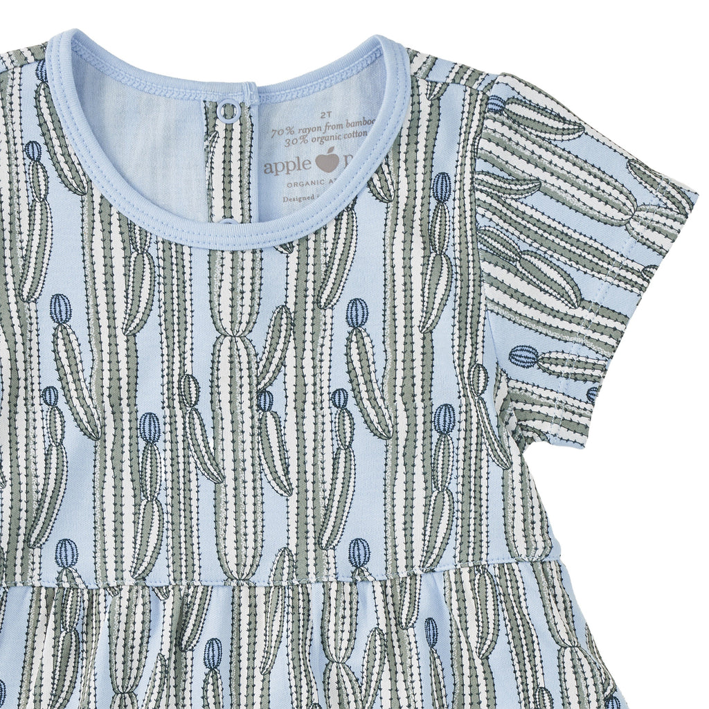 Vestido estilo camiseta Bamboo Blend Twirly de manga corta