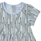 Vestido estilo camiseta Bamboo Blend Twirly de manga corta