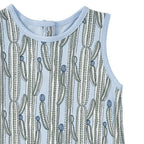 Bamboo Blend Sleeveless Coverall Romper – Blooming Saguaro